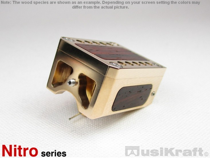 Audio MusiKraft Gold Plated Bronze Nitro 2 Cartridge